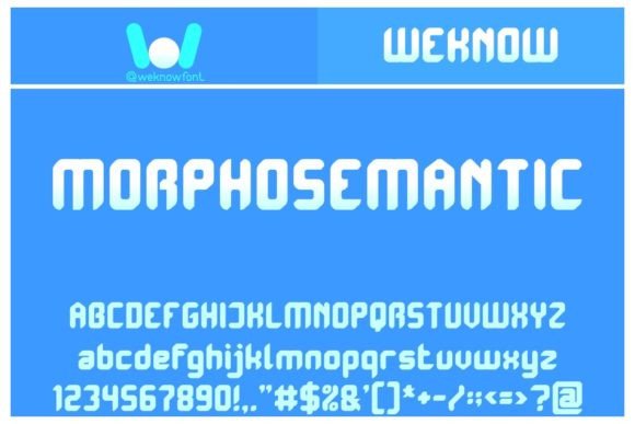 Polyphonic Font PNG with transparent background - Preview 1