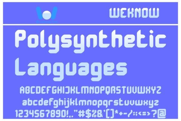 Polyphonic Font PNG with transparent background - Preview 2