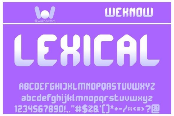 Polyphonic Font PNG with transparent background - Preview 3