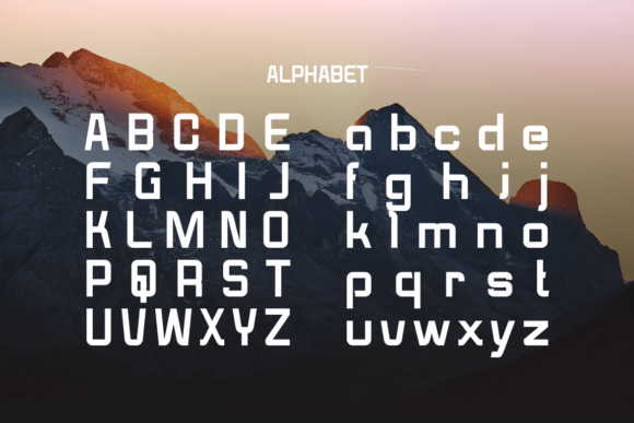 Qomodo Font PNG with transparent background - Preview 1