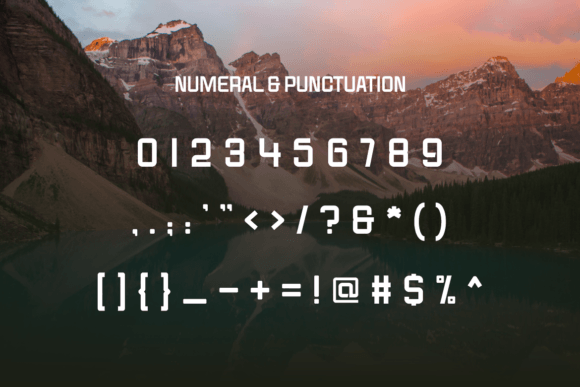 Qomodo Font PNG with transparent background - Preview 2