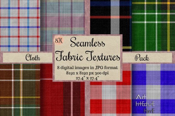 Seamless Fabric Textures - Cloth Pack 8K
