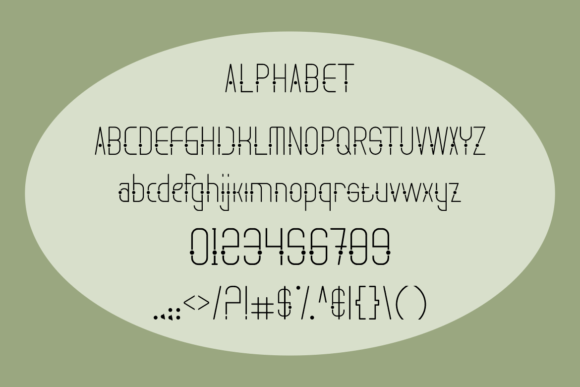 Adregod Font - Preview 1