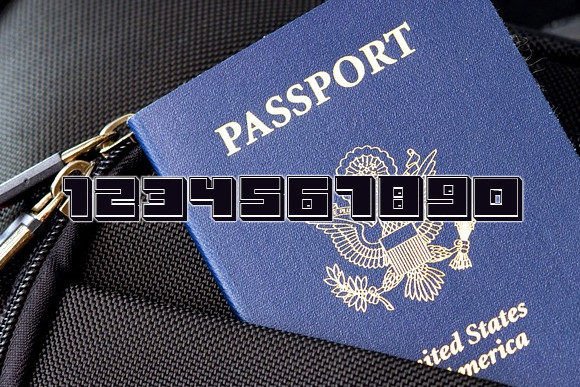 Ausweis Font - Preview 2