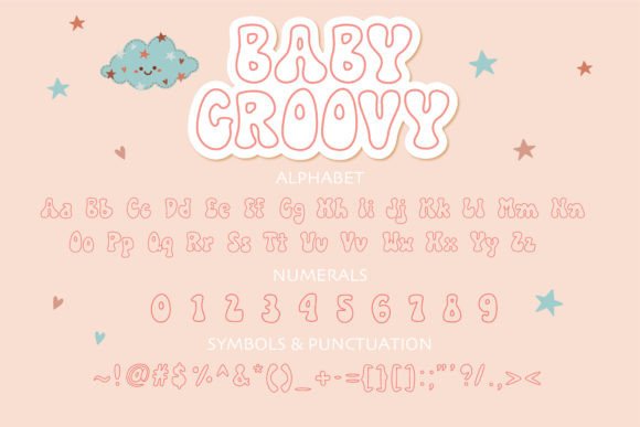 Baby Groovy Font - Preview 1