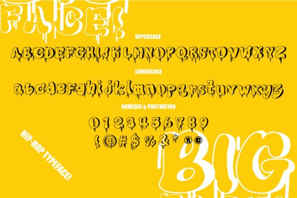 Big Face! Font - Preview 4