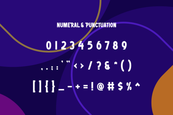 Bokegon Font - Preview 2