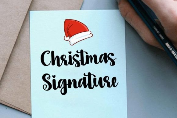 Christmas Tree Font - Preview 2