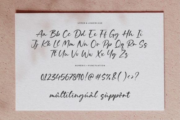 Cinderland Font PNG with transparent background - Preview 5