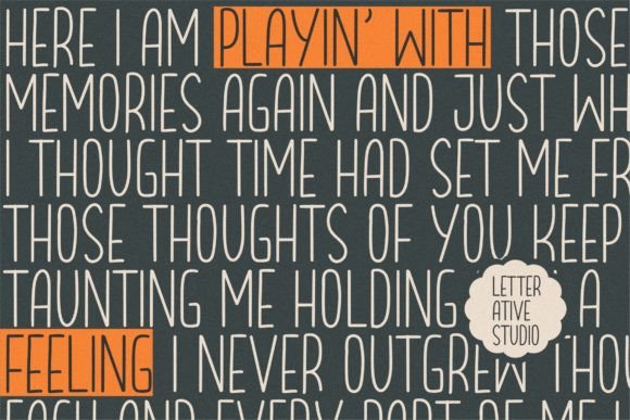 Dream Story Font - Preview 4