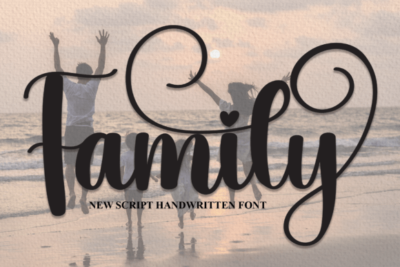Family Font by andikastudio · Creative Fabrica