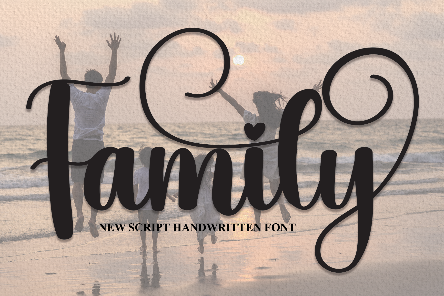 Family Font by andikastudio · Creative Fabrica