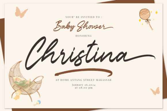 Gans Pacifista Font - Preview 2