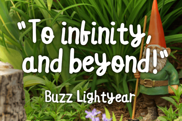 Garden Gnomes Font PNG with transparent background - Preview 1