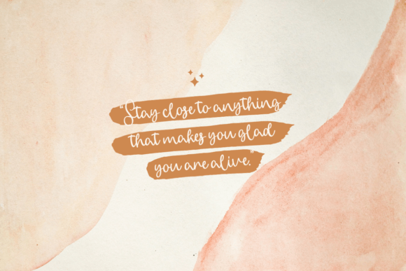 Giory Script Font - Preview 1