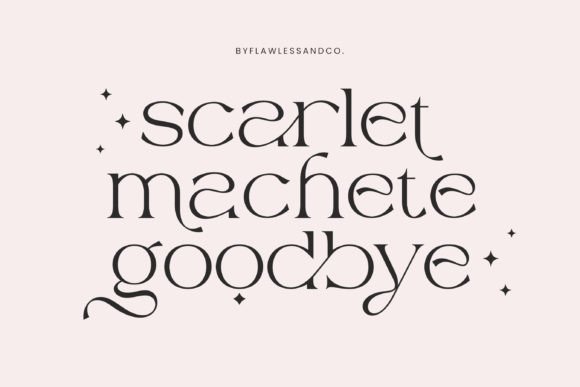 Grand Malefic Font - Preview 1