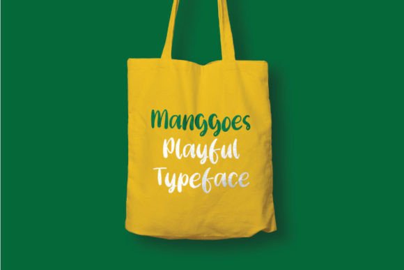 Manggoes Font PNG with transparent background - Preview 3