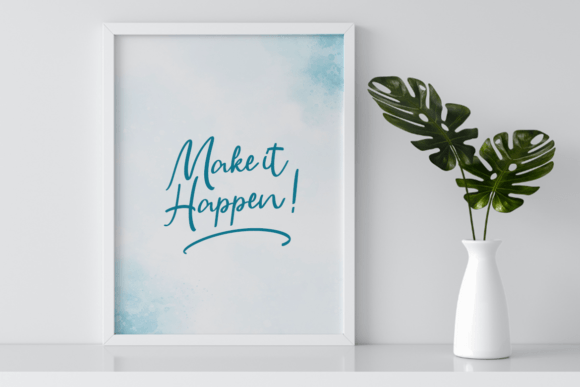 Manwhile Font PNG with transparent background - Preview 5
