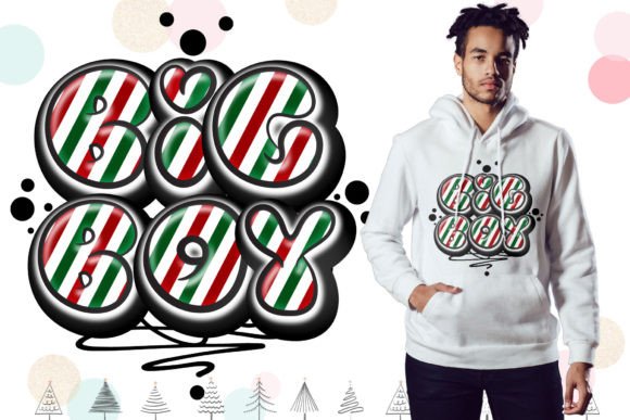 Merry Jolly Font PNG with transparent background - Preview 2