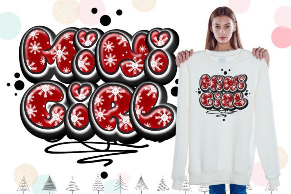 Merry Jolly Font PNG with transparent background - Preview 3