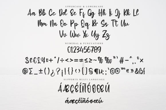 Reactions Font PNG with transparent background - Preview 5