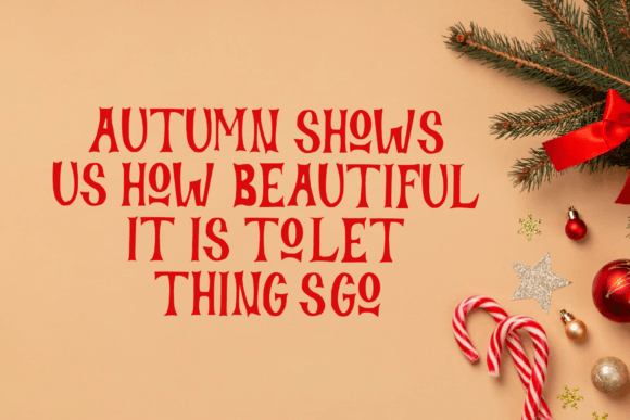 Roman Holiday Font PNG with transparent background - Preview 3