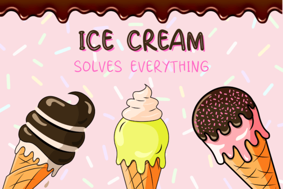 Silly Lily Font PNG with transparent background - Preview 2