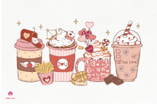 Sweet Valentines Day Bundle Graphic by Mimi's story · Creative Fabrica