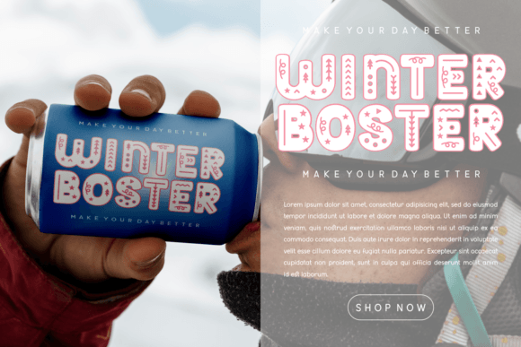 Always Winter Font - Preview 1