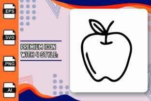 Apple Icon Graphic by Indra_Art · Creative Fabrica