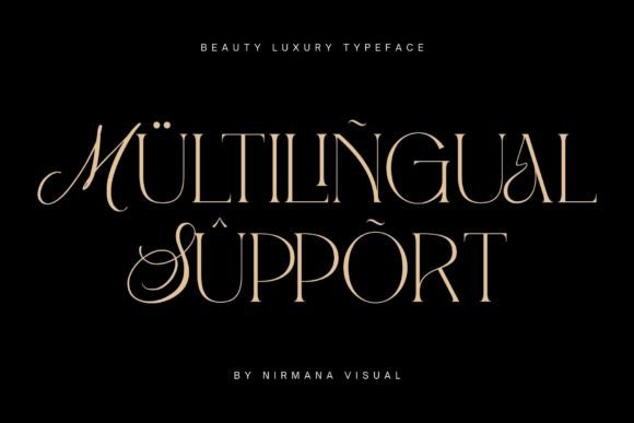 Beauty Luxury Font - Preview 6