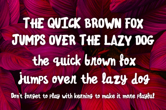 Botanical Garden Font - Preview 3