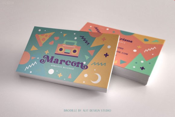 Brodille Font - Preview 3