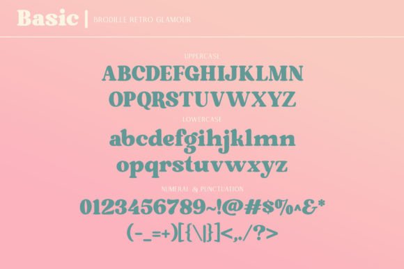 Brodille Font - Preview 4