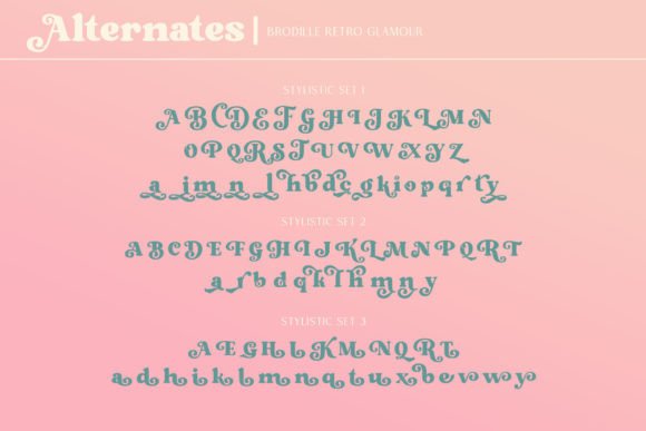 Brodille Font - Preview 6