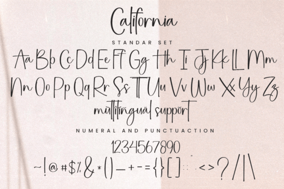 California Font - Preview 1
