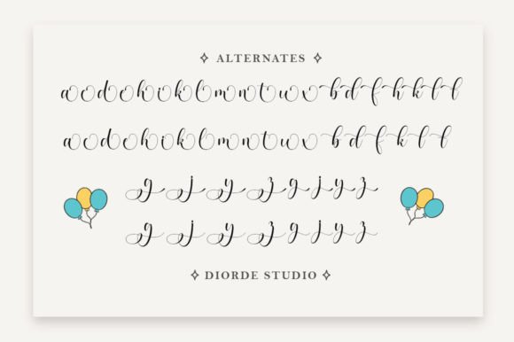 Caligea Font - Preview 5