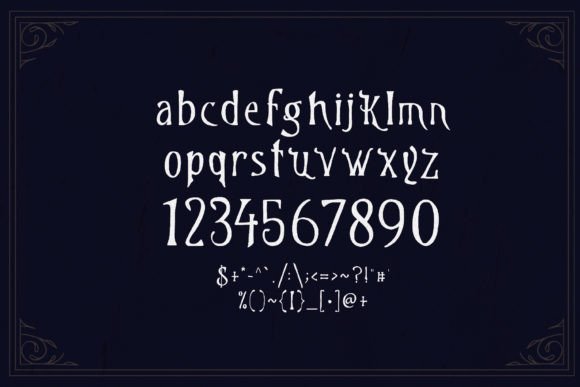 Freebooter Font PNG with transparent background - Preview 3