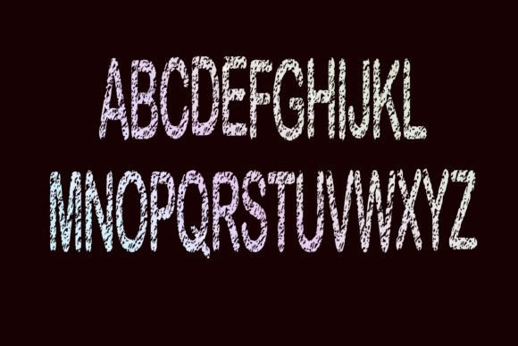 Glitter Font - Preview 2
