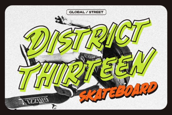 Global Street Font - Preview 4