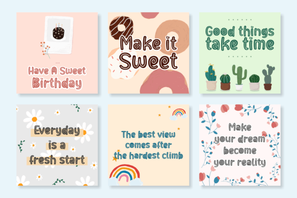 Hello Bright Font - Preview 1