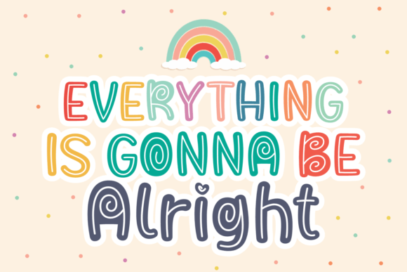 Hello Bright Font - Preview 4