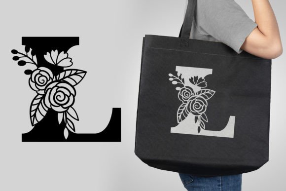 Iris Monogram Font PNG with transparent background - Preview 5