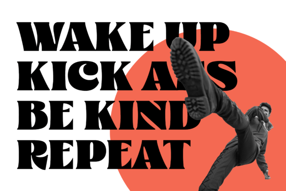 Largest Font font preview - 1