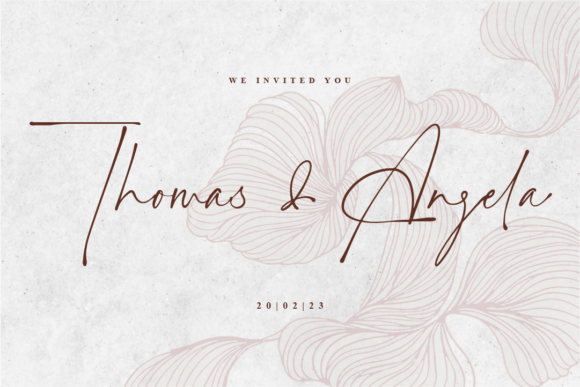Manhattan Signature Font PNG with transparent background - Preview 5