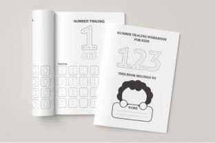Printable Number Tracing Workbook Graphic by Gfxmamun · Creative Fabrica