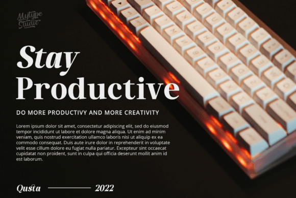 Qusta Font PNG with transparent background - Preview 1