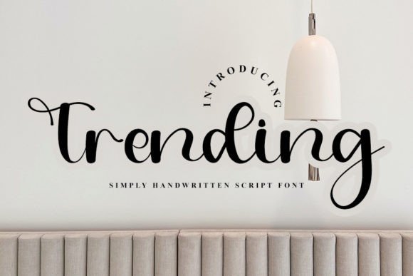 Trending Fonts