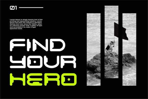 Alioth Font PNG with transparent background - Preview 4