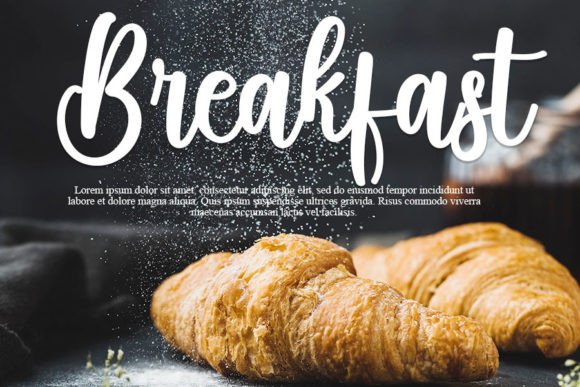 Bakery Font - Preview 1